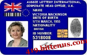 Aussie Company Id Card Victoria Mackinson